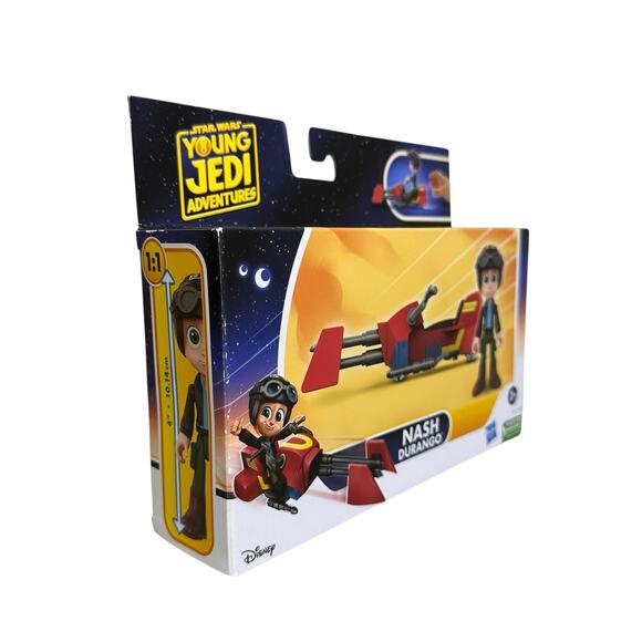 Nash Disney Star Wars Young Jedi Adventures Action Figure New - Picture 3 of 5
